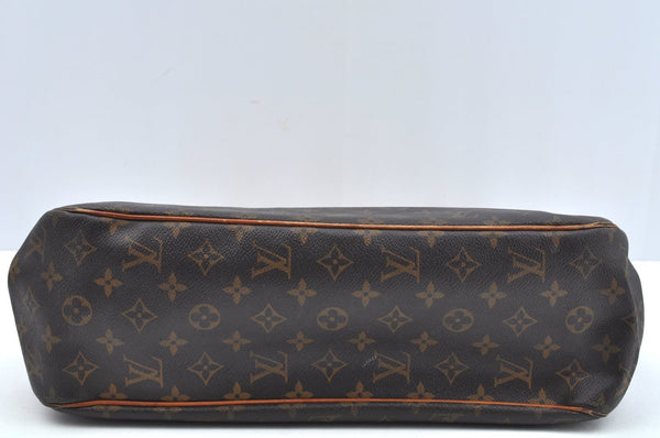 Authentic Louis Vuitton Monogram Batignolles Horizontal Tote Bag M51154 LV 0717J