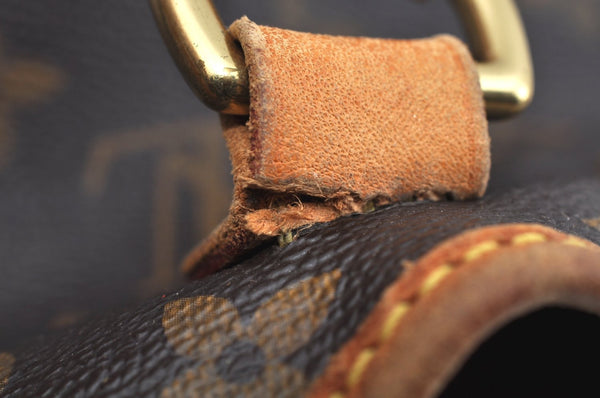 Authentic Louis Vuitton Monogram Batignolles Horizontal Tote Bag M51154 LV 0717J