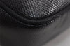 Authentic Salvatore Ferragamo Vara Shoulder Cross Body Bag Leather Black 0717K