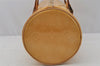 Authentic Louis Vuitton Vernis Bedford Hand Bag Yellow Beige M91006 LV 0718J