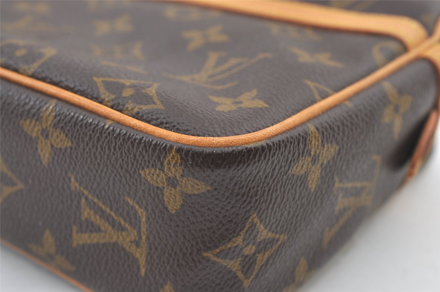 Authentic Louis Vuitton Monogram Compiegne 23 Clutch Hand Bag M51847 LV 0718K