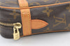 Authentic Louis Vuitton Monogram Compiegne 23 Clutch Hand Bag M51847 LV 0718K