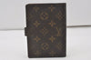 Authentic Louis Vuitton Monogram Agenda PM Notebook Cover R20005 LV 0719J