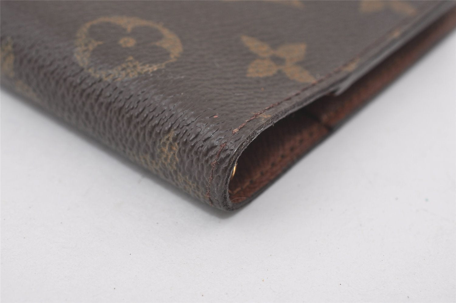 Authentic Louis Vuitton Monogram Agenda PM Notebook Cover R20005 LV 0719J