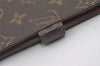 Authentic Louis Vuitton Monogram Agenda PM Notebook Cover R20005 LV 0719J