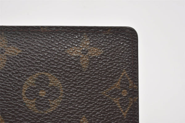 Authentic Louis Vuitton Monogram Agenda PM Notebook Cover R20005 LV 0719J