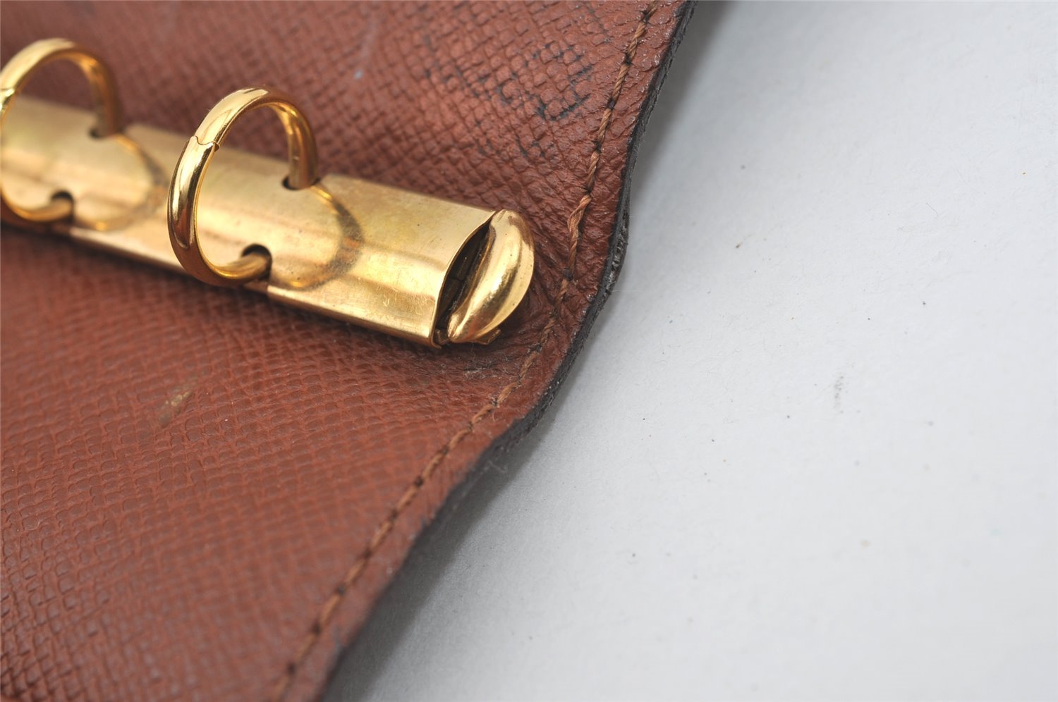 Authentic Louis Vuitton Monogram Agenda PM Notebook Cover R20005 LV 0719J