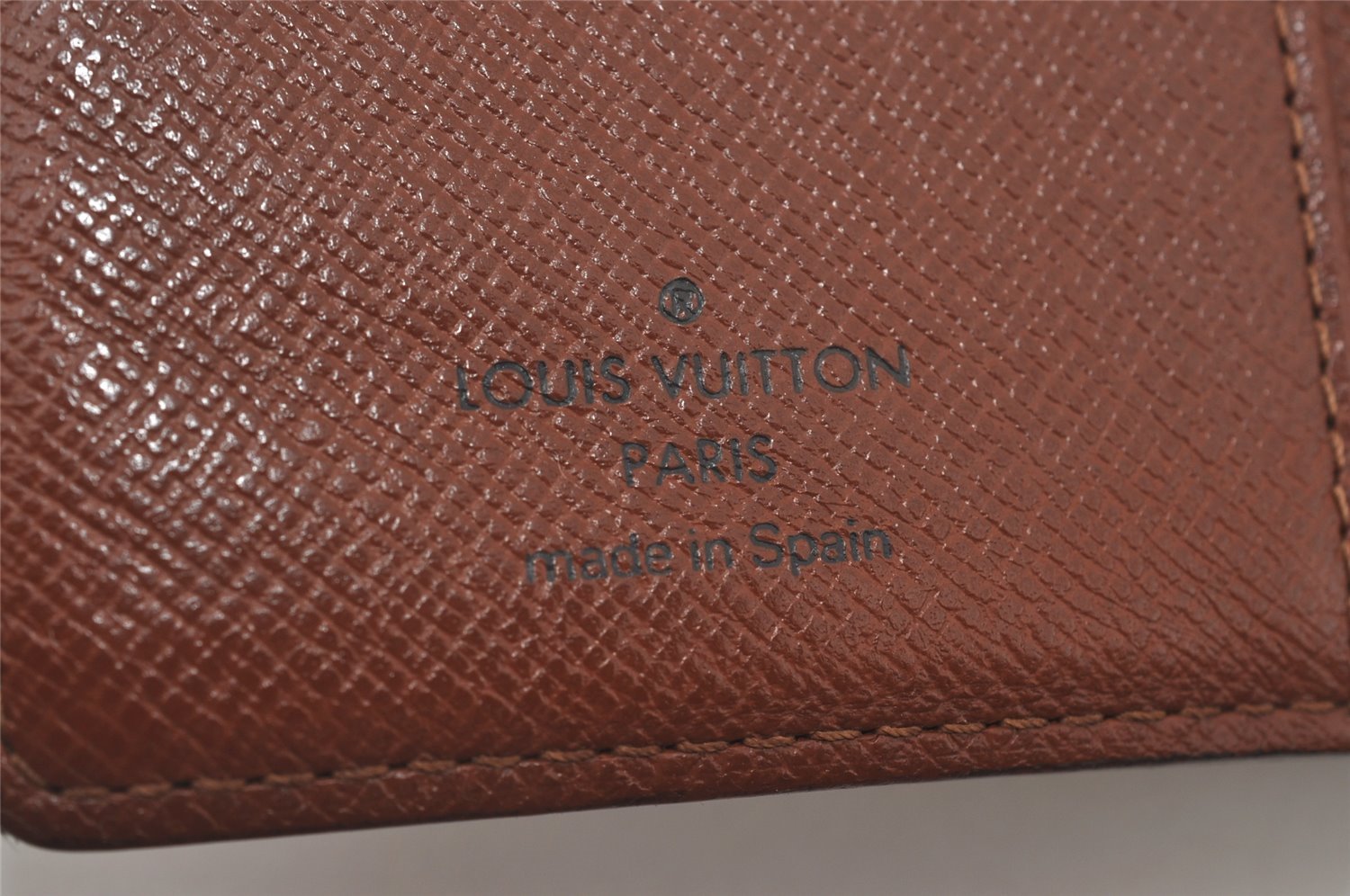 Authentic Louis Vuitton Monogram Agenda PM Notebook Cover R20005 LV 0719J