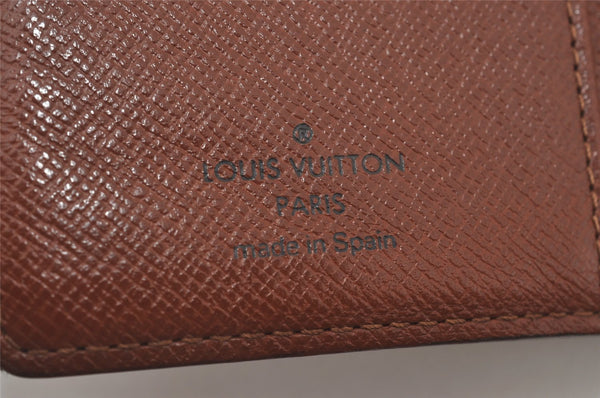 Authentic Louis Vuitton Monogram Agenda PM Notebook Cover R20005 LV 0719J