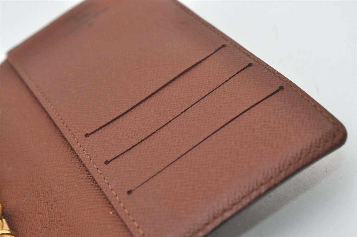 Authentic Louis Vuitton Monogram Agenda PM Notebook Cover R20005 LV 0719J