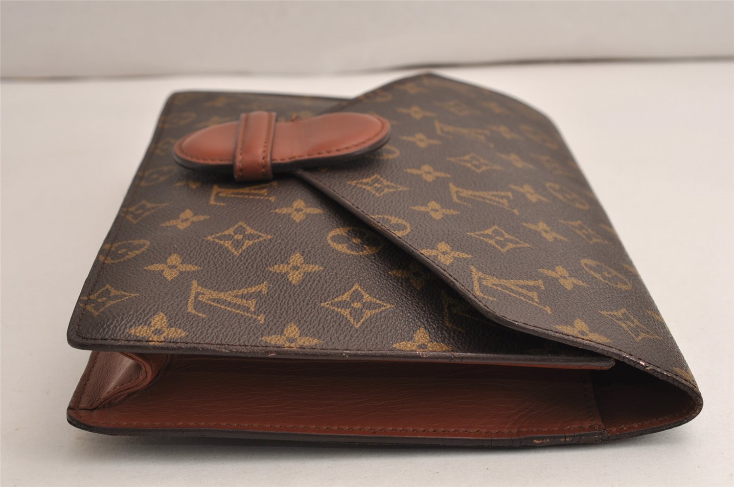 Authentic Louis Vuitton Monogram Ranelagh Clutch Hand Bag M51782 LV 0719K