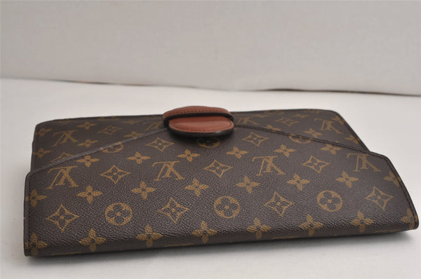 Authentic Louis Vuitton Monogram Ranelagh Clutch Hand Bag M51782 LV 0719K