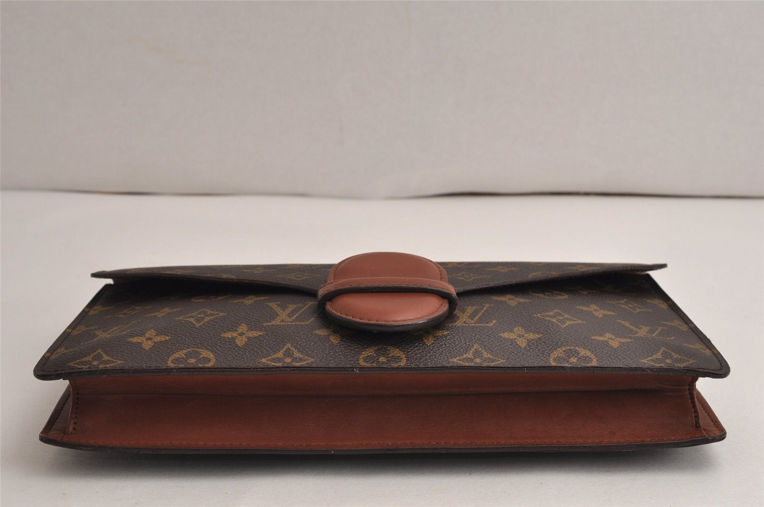Authentic Louis Vuitton Monogram Ranelagh Clutch Hand Bag M51782 LV 0719K