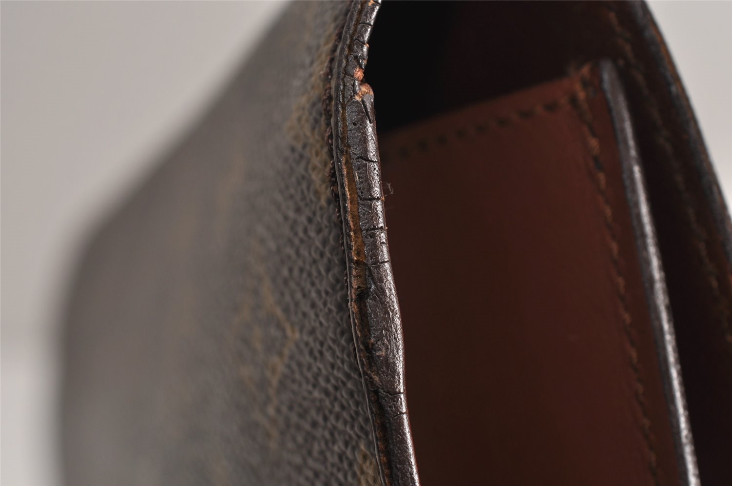 Authentic Louis Vuitton Monogram Ranelagh Clutch Hand Bag M51782 LV 0719K