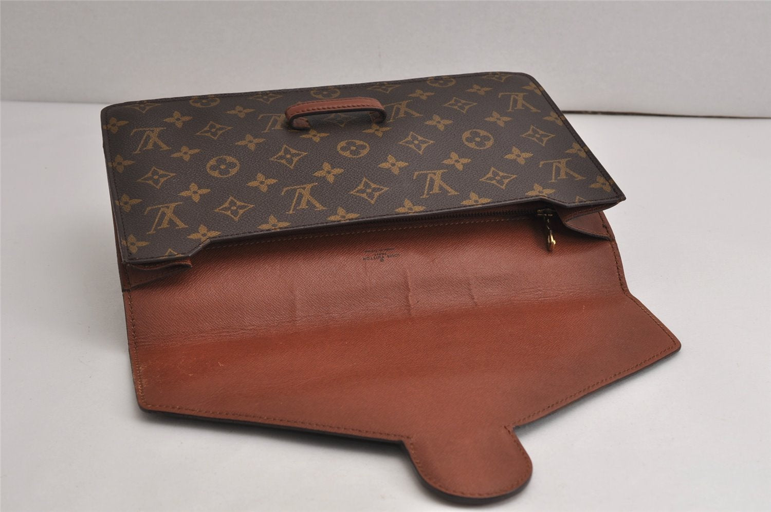 Authentic Louis Vuitton Monogram Ranelagh Clutch Hand Bag M51782 LV 0719K
