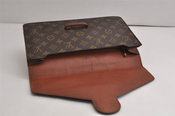 Authentic Louis Vuitton Monogram Ranelagh Clutch Hand Bag M51782 LV 0719K