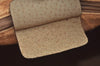 Authentic GUCCI Web Sherry Line Hand Boston Bag GG PVC Leather Brown 0720H