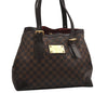 Authentic Louis Vuitton Damier Hampstead MM Shoulder Tote Bag N51204 LV 0720K