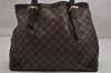 Authentic Louis Vuitton Damier Hampstead MM Shoulder Tote Bag N51204 LV 0720K