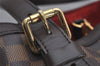 Authentic Louis Vuitton Damier Hampstead MM Shoulder Tote Bag N51204 LV 0720K