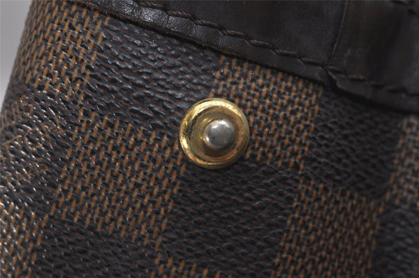 Authentic Louis Vuitton Damier Hampstead MM Shoulder Tote Bag N51204 LV 0720K