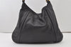 Authentic GUCCI Vintage Britt Shoulder Hand Bag Leather 162740 Black 0721J