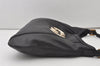 Authentic GUCCI Vintage Britt Shoulder Hand Bag Leather 162740 Black 0721J