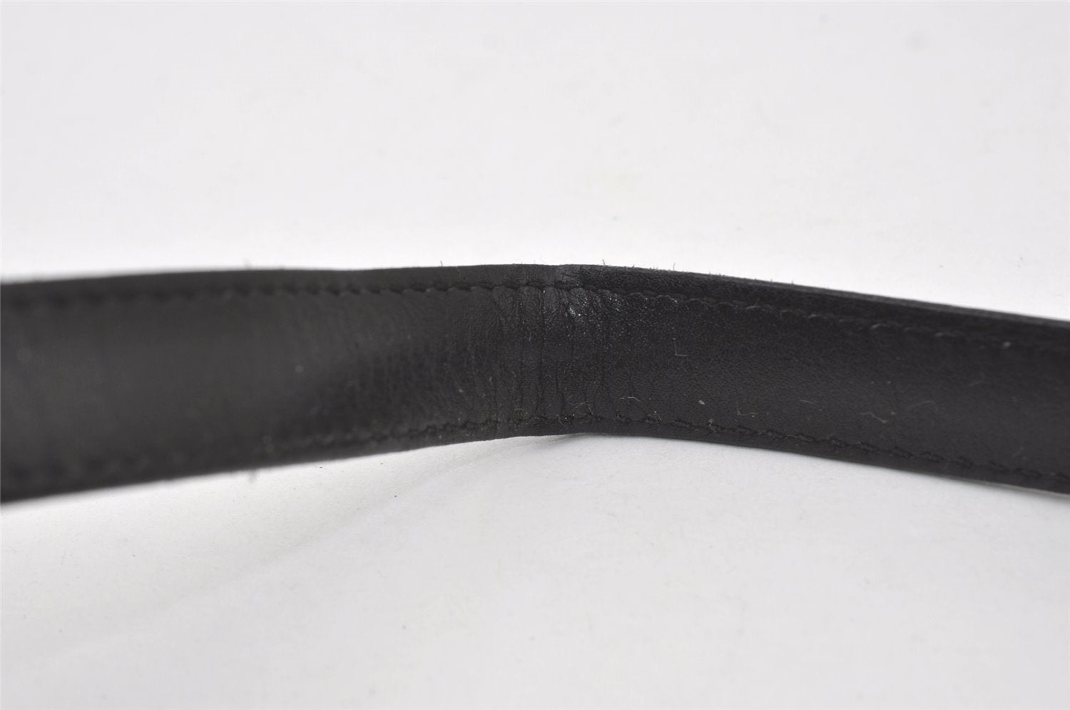 Authentic GUCCI Vintage Britt Shoulder Hand Bag Leather 162740 Black 0721J