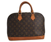 Authentic Louis Vuitton Monogram Alma Hand Bag Purse M51130 LV 0721K