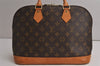 Authentic Louis Vuitton Monogram Alma Hand Bag Purse M51130 LV 0721K