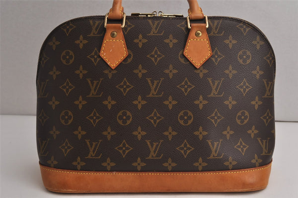 Authentic Louis Vuitton Monogram Alma Hand Bag Purse M51130 LV 0721K