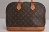 Authentic Louis Vuitton Monogram Alma Hand Bag Purse M51130 LV 0721K