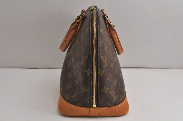 Authentic Louis Vuitton Monogram Alma Hand Bag Purse M51130 LV 0721K
