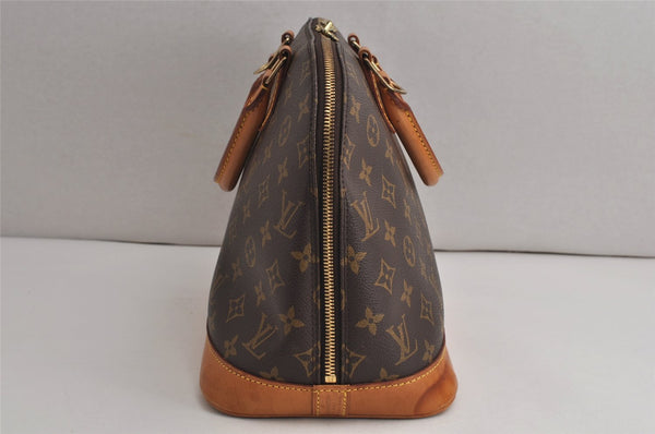 Authentic Louis Vuitton Monogram Alma Hand Bag Purse M51130 LV 0721K