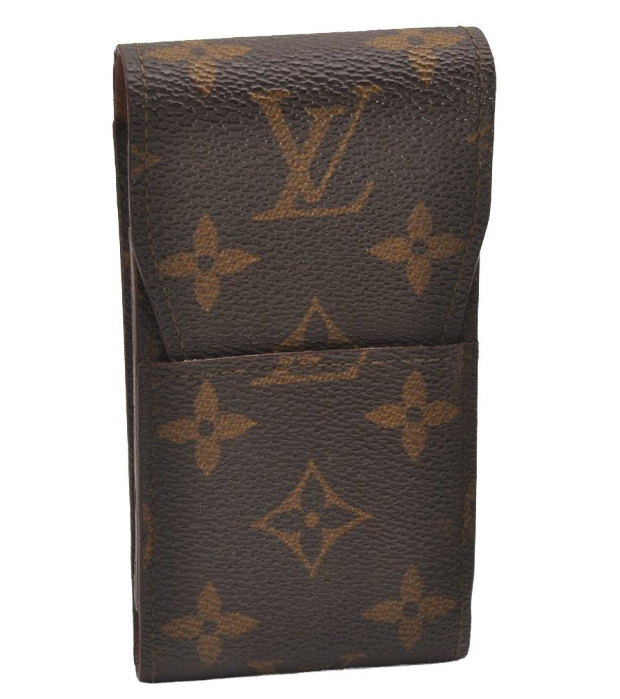Authentic Louis Vuitton Monogram Etui Cigarette Case M63024 LV 0722J