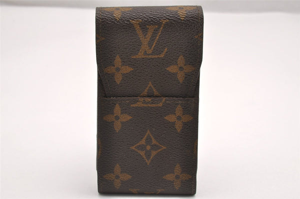 Authentic Louis Vuitton Monogram Etui Cigarette Case M63024 LV 0722J