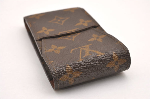 Authentic Louis Vuitton Monogram Etui Cigarette Case M63024 LV 0722J