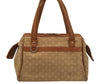 Authentic Louis Vuitton Monogram Mini Josephine PM Hand Bag M92416 Beige 0723J