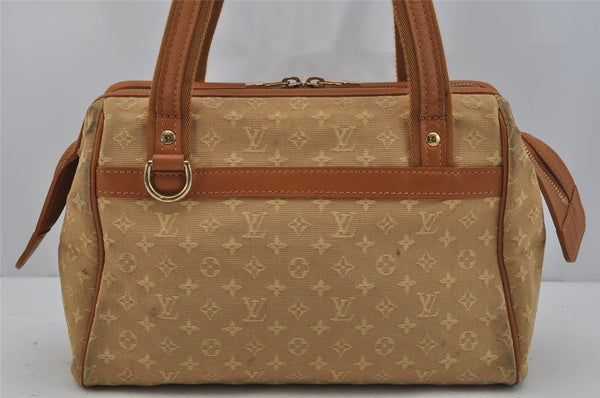 Authentic Louis Vuitton Monogram Mini Josephine PM Hand Bag M92416 Beige 0723J