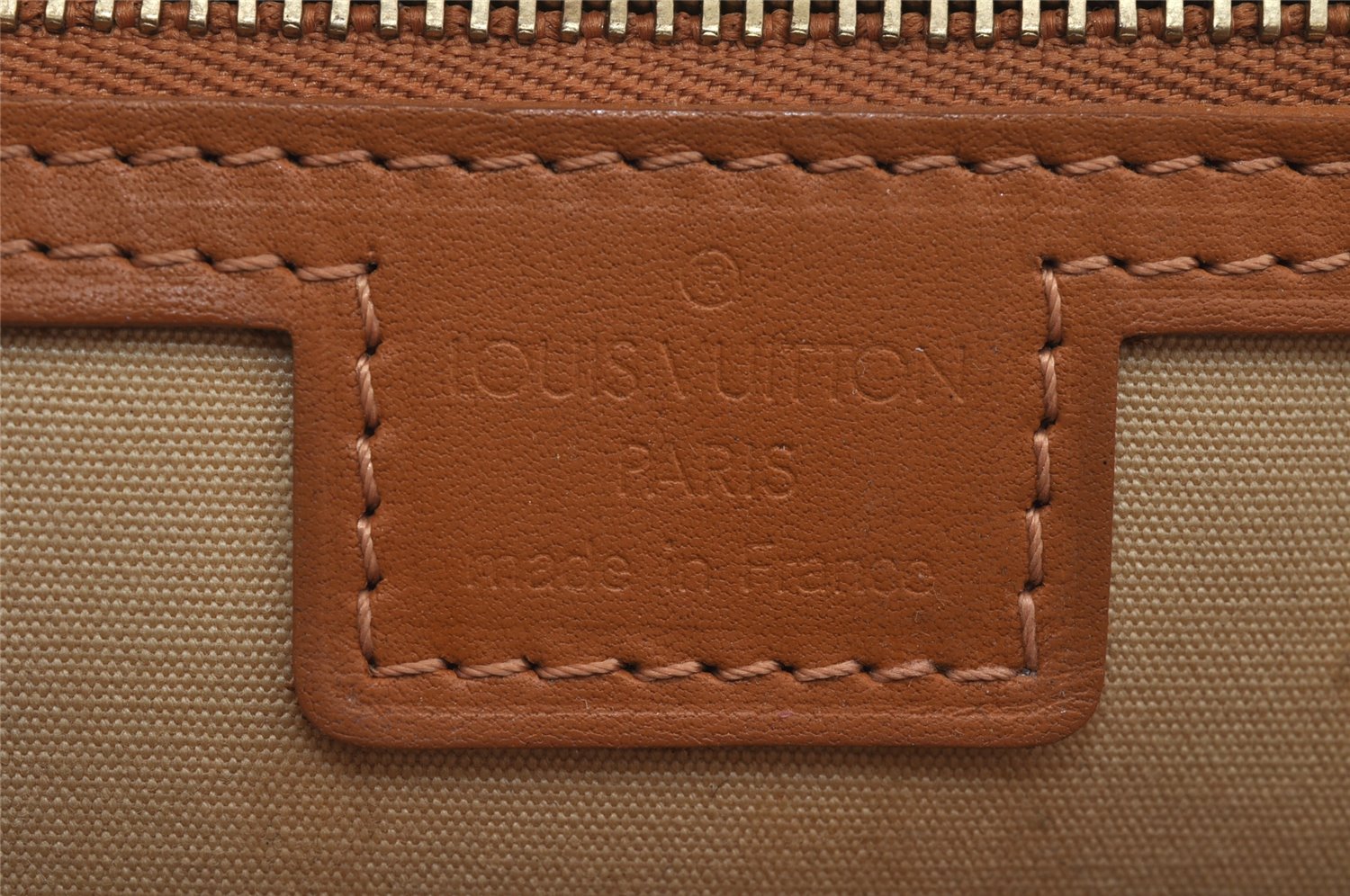 Authentic Louis Vuitton Monogram Mini Josephine PM Hand Bag M92416 Beige 0723J