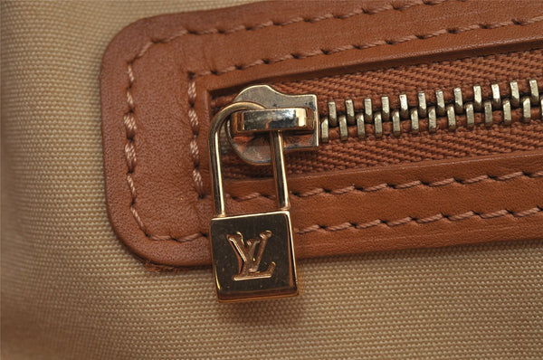 Authentic Louis Vuitton Monogram Mini Josephine PM Hand Bag M92416 Beige 0723J