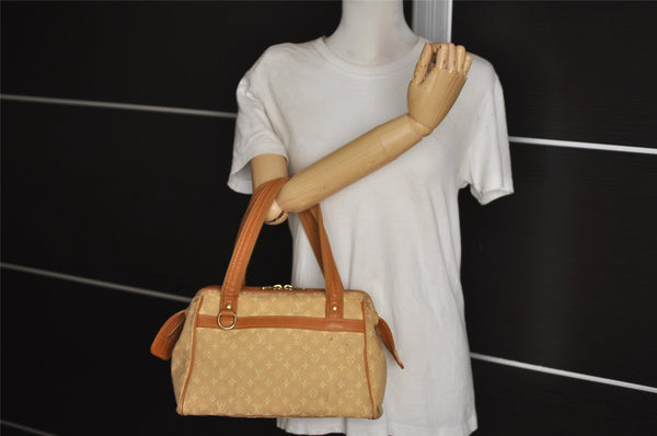 Authentic Louis Vuitton Monogram Mini Josephine PM Hand Bag M92416 Beige 0723J