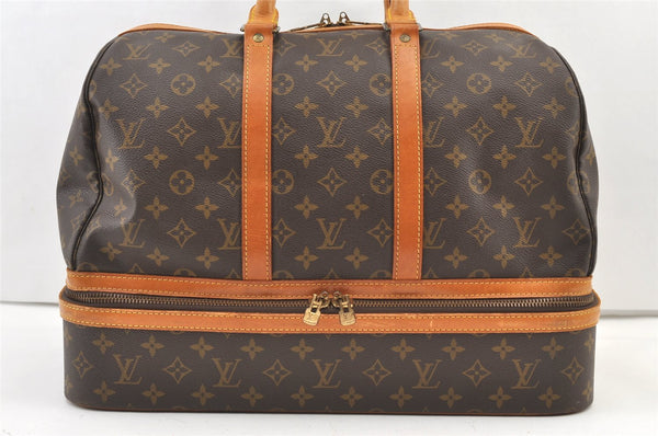 Authentic Louis Vuitton Monogram Sac Sport Travel Hand Bag M41444 LV 0724K