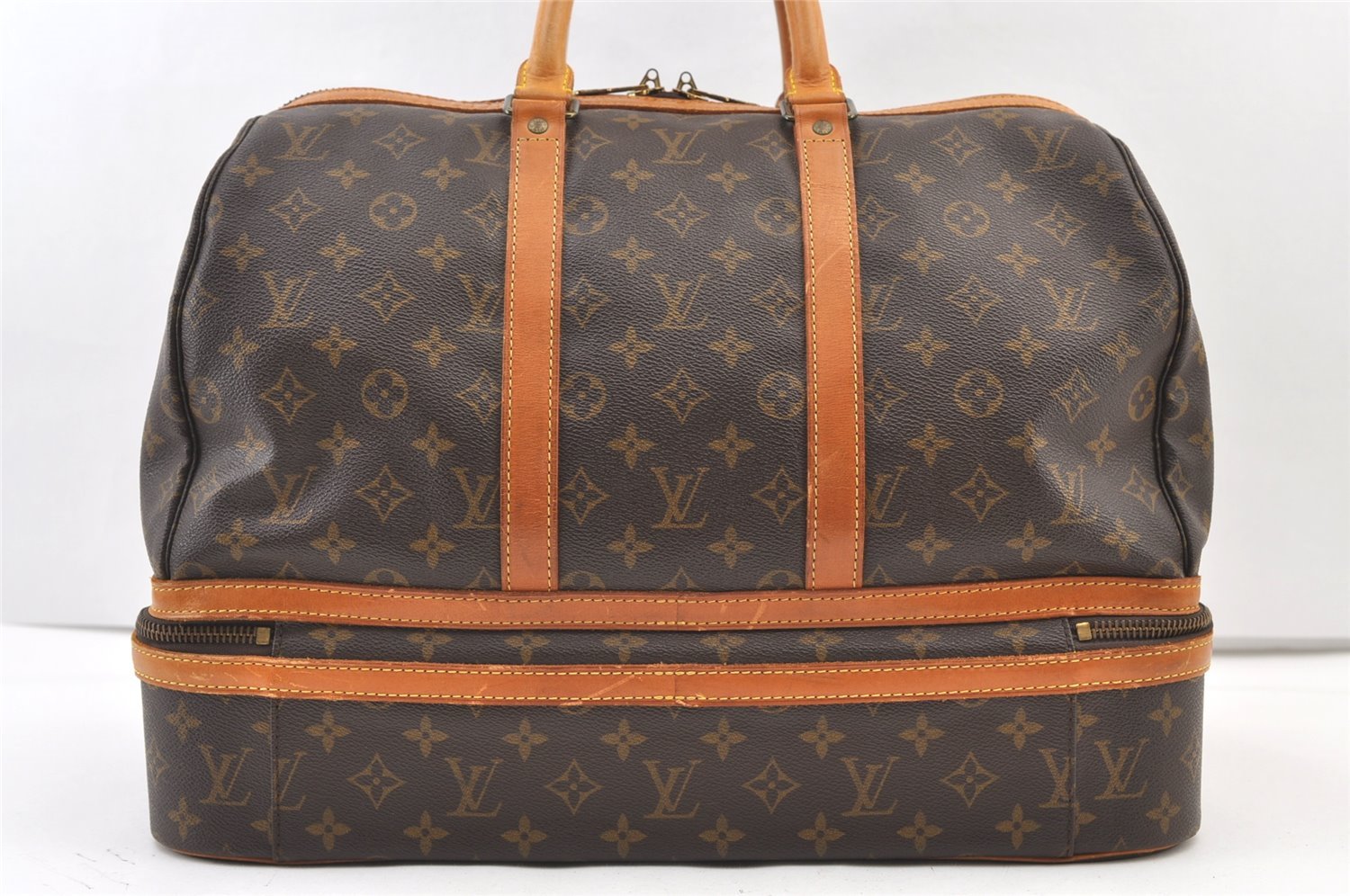 Authentic Louis Vuitton Monogram Sac Sport Travel Hand Bag M41444 LV 0724K
