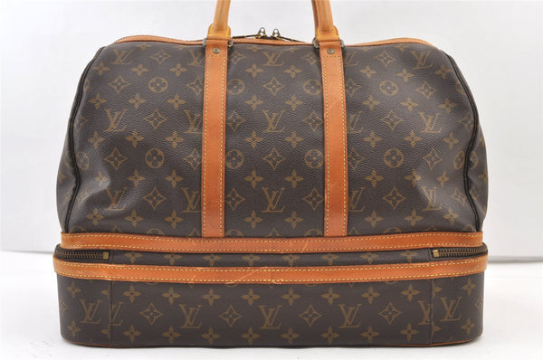 Authentic Louis Vuitton Monogram Sac Sport Travel Hand Bag M41444 LV 0724K