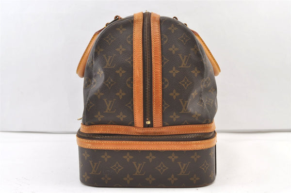 Authentic Louis Vuitton Monogram Sac Sport Travel Hand Bag M41444 LV 0724K
