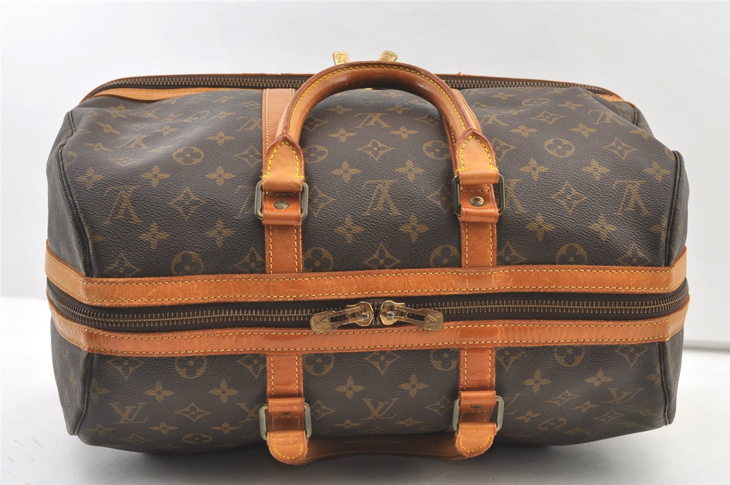 Authentic Louis Vuitton Monogram Sac Sport Travel Hand Bag M41444 LV 0724K