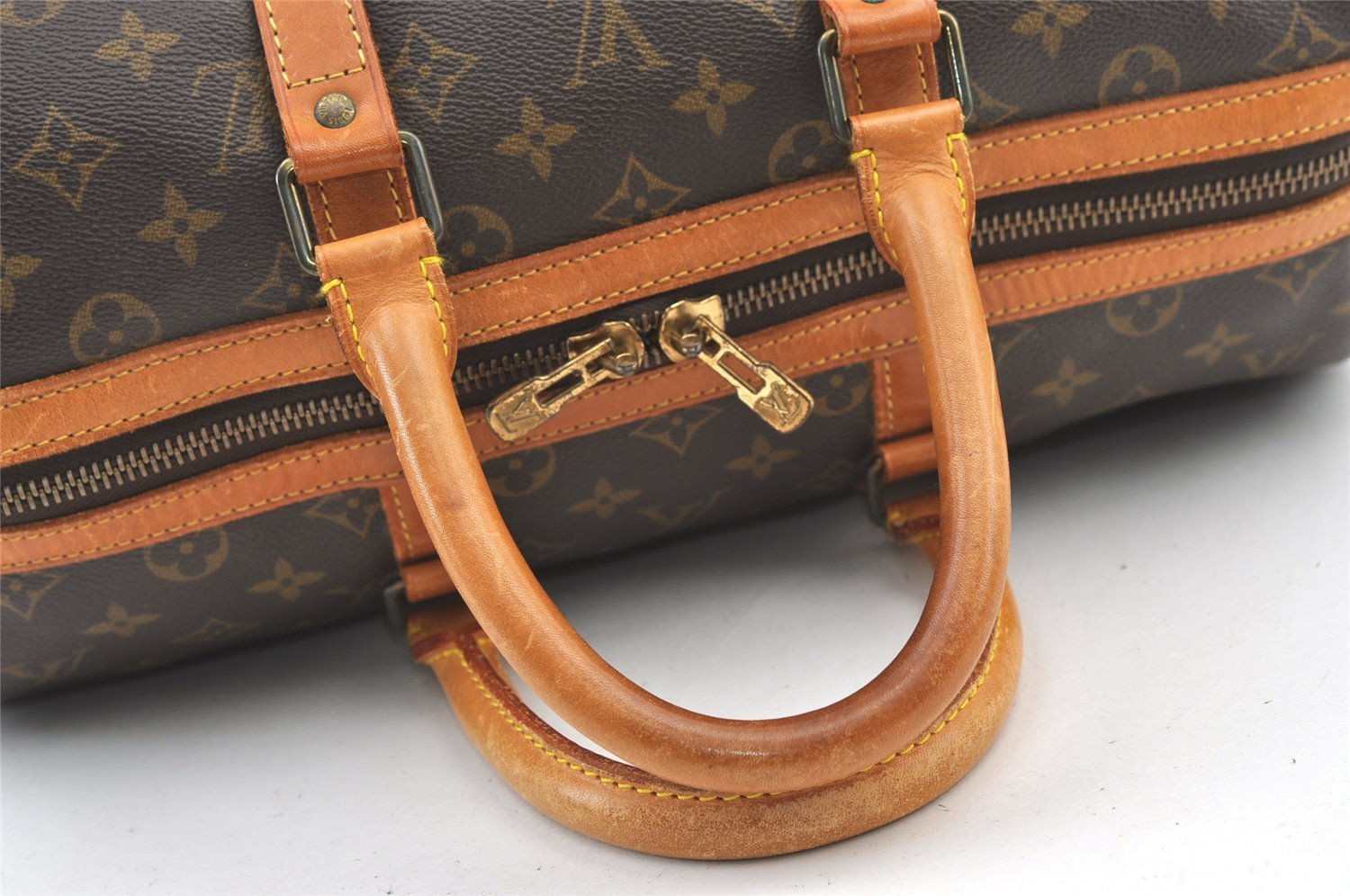 Authentic Louis Vuitton Monogram Sac Sport Travel Hand Bag M41444 LV 0724K