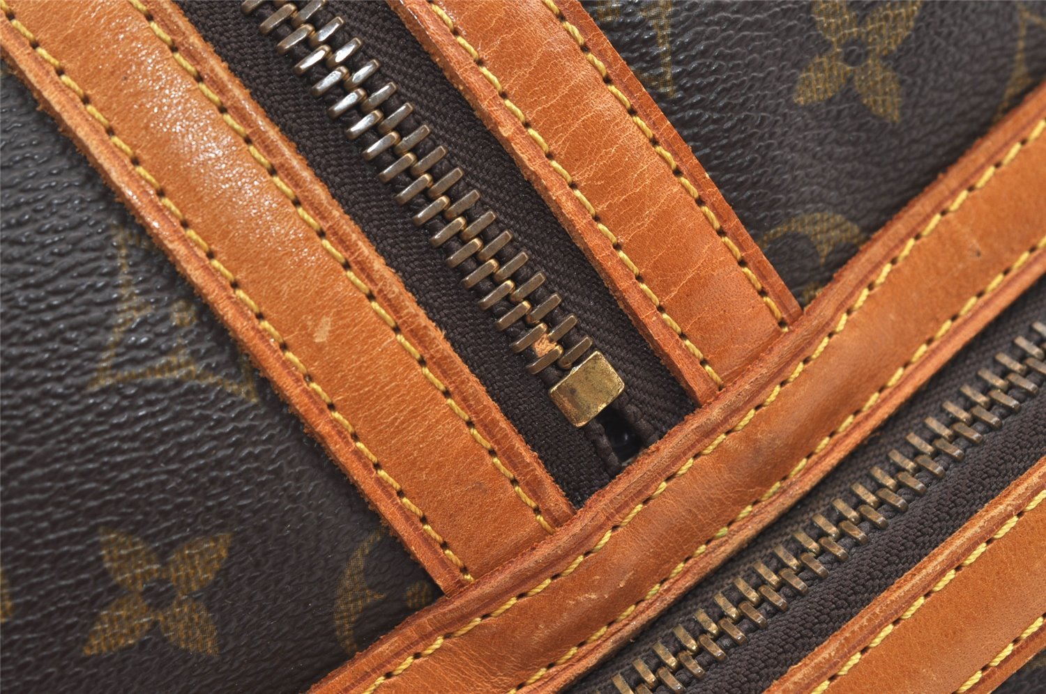 Authentic Louis Vuitton Monogram Sac Sport Travel Hand Bag M41444 LV 0724K