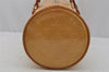 Authentic Louis Vuitton Vernis Bedford Hand Bag Yellow Beige M91006 LV 0725J